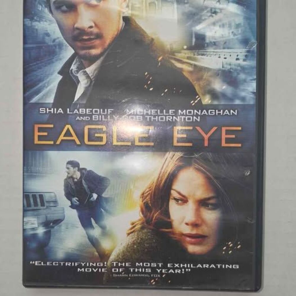 Eagle Eye DVD Starring Shia LaBeouf and Michelle Monaghan